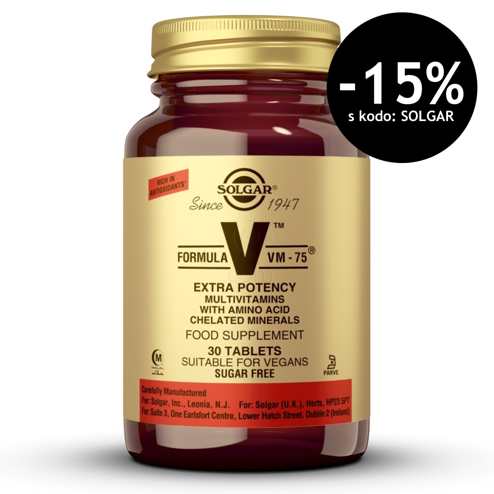 Solgar VM-75, tablete (30 tablet)